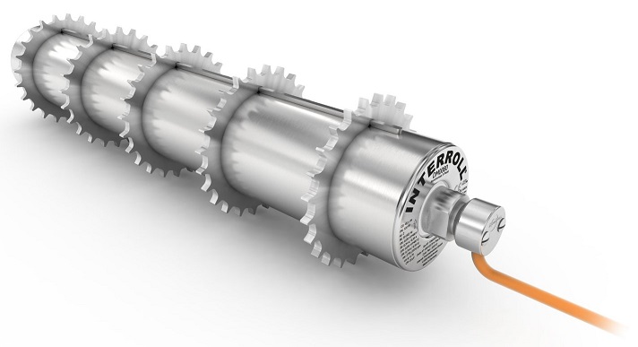 Мотор-барабан DM0080 со звёздочками